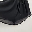 Life With Bird Textured Drawstring Dual Layer Playsuit Size S by SwapUp-Online Second Hand Store-Online Thrift Store
