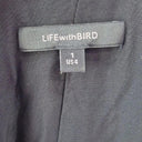 Life With Bird Textured Drawstring Dual Layer Playsuit Size S by SwapUp-Online Second Hand Store-Online Thrift Store
