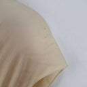 Lisa Ho Champagne Double Layer Frilled Midi Dress Size 10 by SwapUp-Online Second Hand Store-Online Thrift Store