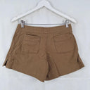 Lisa Ho Mocha Studded Split Hem Shorts Size 8 by SwapUp-Online Second Hand Store-Online Thrift Store