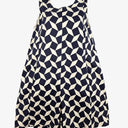 M A Dainty Navy Funky Geometric Playsuit Size 10 by SwapUp-Online Second Hand Store-Online Thrift Store