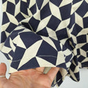 M A Dainty Navy Funky Geometric Playsuit Size 10 by SwapUp-Online Second Hand Store-Online Thrift Store
