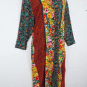 Maggie Shepherd Vintage Floral Patchwork Shirt Midi Dress Size M by SwapUp-Online Second Hand Store-Online Thrift Store