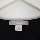 MaxMara Beaded Ruffle Neck Wool Top Size M by SwapUp-Online Second Hand Store-Online Thrift Store