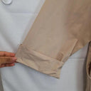 Mela Purdie Camel Elongated Zip Up Rain Coat Size 8 by SwapUp-Online Second Hand Store-Online Thrift Store