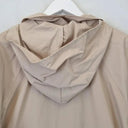 Mela Purdie Camel Elongated Zip Up Rain Coat Size 8 by SwapUp-Online Second Hand Store-Online Thrift Store