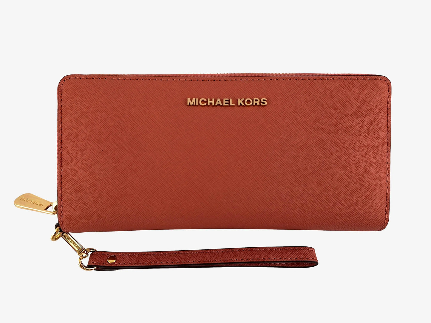 Michael Kors Multi Compartment Salmon Wristlet by SwapUp-Online Second Hand Store-Online Thrift Store