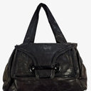 Mimco Shiny Fold Over Shoulder Bag by SwapUp-Online Second Hand Store-Online Thrift Store