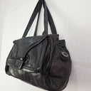 Mimco Shiny Fold Over Shoulder Bag by SwapUp-Online Second Hand Store-Online Thrift Store