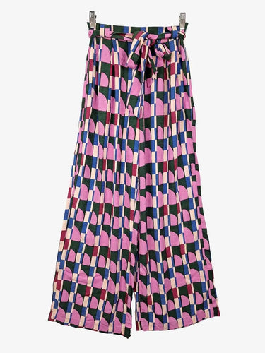 Mister Zimi Geometric Straight Leg Flowy Dress Size 8 by SwapUp-Online Second Hand Store-Online Thrift Store
