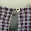 Mister Zimi Lavender Gingham Longsleeve Mini Dress Size 10 by SwapUp-Online Second Hand Store-Online Thrift Store