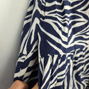 Mister Zimi Navy Summer Swirl Midi Dress Size 10 by SwapUp-Online Second Hand Store-Online Thrift Store
