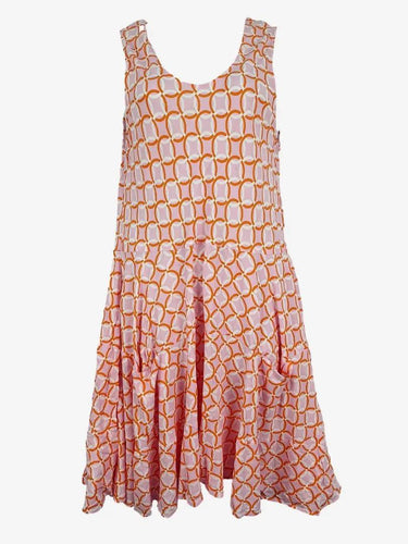 Mister Zimi Repeat Circle Pattern Dress Size 14 by SwapUp-Online Second Hand Store-Online Thrift Store