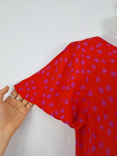 Mister Zimi Tiered Confetti Maxi Dress Size 10 by SwapUp-Online Second Hand Store-Online Thrift Store