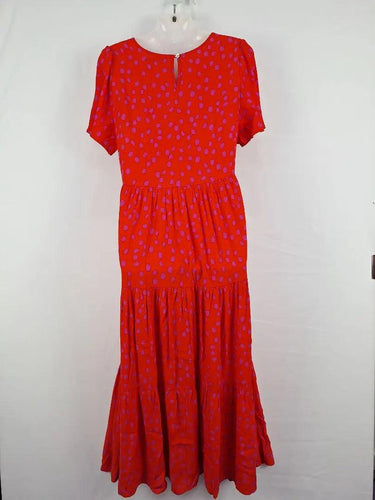 Mister Zimi Tiered Confetti Maxi Dress Size 10 by SwapUp-Online Second Hand Store-Online Thrift Store