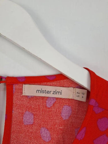 Mister Zimi Tiered Confetti Maxi Dress Size 10 by SwapUp-Online Second Hand Store-Online Thrift Store