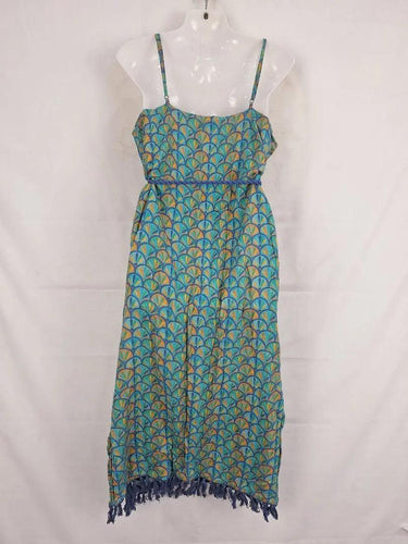 Nine Lives Bazaar Loretta Santorini Midi Dress Size 10 by SwapUp-Online Second Hand Store-Online Thrift Store