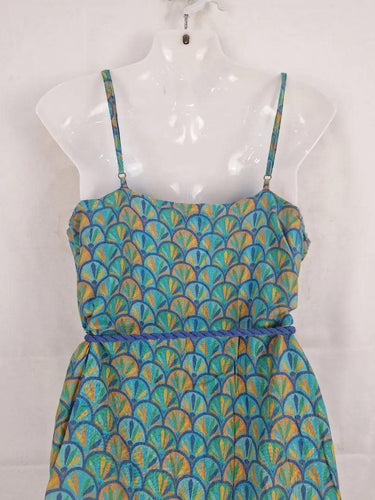 Nine Lives Bazaar Loretta Santorini Midi Dress Size 10 by SwapUp-Online Second Hand Store-Online Thrift Store