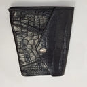 Oroton Alligator Textured Pouch Clutch Size by SwapUp-Online Second Hand Store-Online Thrift Store
