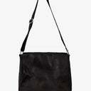 Oroton Chocolate Textured Crossbody Laptop Bag Size None by SwapUp-Online Second Hand Store-Online Thrift Store