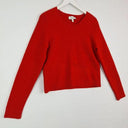 & Other Stories Textured Crop Crew Neck Jumper Size L by SwapUp-Online Second Hand Store-Online Thrift Store
