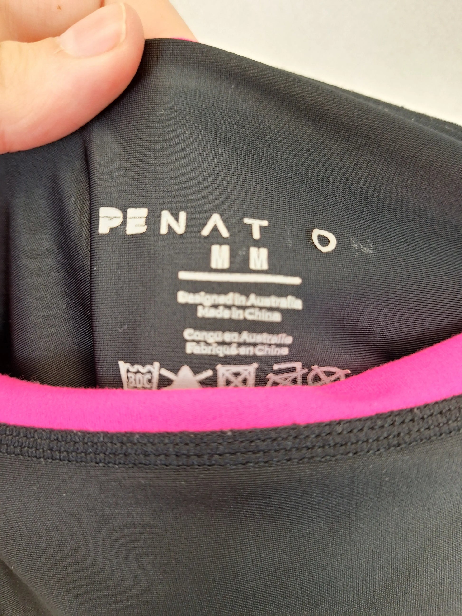 P.E Nation Fuchsia Waist Active Leggings Size M by SwapUp-Online Second Hand Store-Online Thrift Store