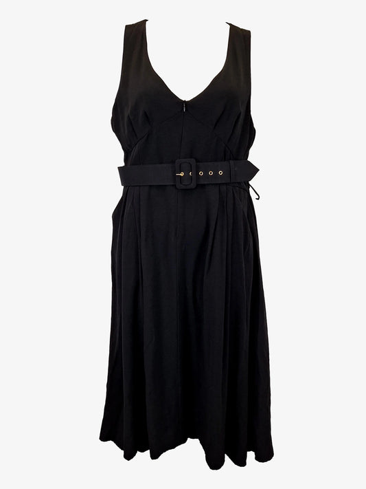 Pasduchas Elegant Belted Maxi Dress Size 16 by SwapUp-Online Second Hand Store-Online Thrift Store