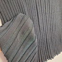 Perri Cutten Metallic Ribbed Knit Midi Skirt Size M by SwapUp-Online Second Hand Store-Online Thrift Store