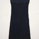 Perri Cutten Metallic Ribbed Knit Midi Skirt Size M by SwapUp-Online Second Hand Store-Online Thrift Store