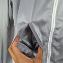Plane Teal Satin Feel Bomber Jacket Size XS by SwapUp-Online Second Hand Store-Online Thrift Store