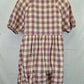 Princess Highway Mauve Checkered Smock Midi Dress Size 16 by SwapUp-Online Second Hand Store-Online Thrift Store