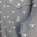 ROPER Chambray Western Style Shirt Size XL by SwapUp-Online Second Hand Store-Online Thrift Store