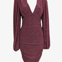 Rebecca Vallance Pink Sparkle Rouched Dress Size 6 by SwapUp-Online Second Hand Store-Online Thrift Store