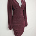 Rebecca Vallance Pink Sparkle Rouched Dress Size 6 by SwapUp-Online Second Hand Store-Online Thrift Store