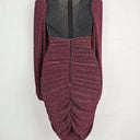 Rebecca Vallance Pink Sparkle Rouched Dress Size 6 by SwapUp-Online Second Hand Store-Online Thrift Store