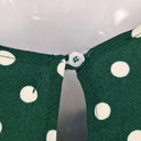 Reformation Emerald Polka Dot Midi Dress Size 6 by SwapUp-Online Second Hand Store-Online Thrift Store