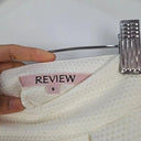 Review Classic Cream Box Pleated Midi Skirt Size 8 by SwapUp-Online Second Hand Store-Online Thrift Store