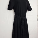 Review Elegant Belted Knit Midi Dress Size 14 by SwapUp-Online Second Hand Store-Online Thrift Store