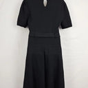 Review Elegant Belted Knit Midi Dress Size 14 by SwapUp-Online Second Hand Store-Online Thrift Store