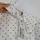Review Funky Tied Neck Dotted Top Size 10 by SwapUp-Online Second Hand Store-Online Thrift Store