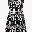 Review Geometric Mesh Skater Dress Size 10 by SwapUp-Online Second Hand Store-Online Thrift Store
