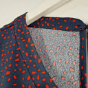 Review Navy Confetti Sleeveless Office Essential Top Size 12 by SwapUp-Online Second Hand Store-Online Thrift Store