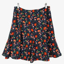 Review Navy Floral Panel Skirt Size 10 by SwapUp-Online Second Hand Store-Online Thrift Store