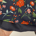 Review Navy Floral Panel Skirt Size 10 by SwapUp-Online Second Hand Store-Online Thrift Store