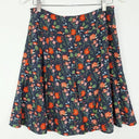 Review Navy Floral Panel Skirt Size 10 by SwapUp-Online Second Hand Store-Online Thrift Store