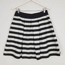 Review Striped Box Pleated Mini Skirt Size 10 by SwapUp-Online Second Hand Store-Online Thrift Store