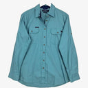 Ringers Western Teal Loose Fit Western Shirt Size 14 by SwapUp-Online Second Hand Store-Online Thrift Store