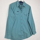 Ringers Western Teal Loose Fit Western Shirt Size 14 by SwapUp-Online Second Hand Store-Online Thrift Store