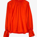 River Island Hot Haute Satin Statement Blouse Size 18 by SwapUp-Online Second Hand Store-Online Thrift Store