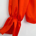 River Island Hot Haute Satin Statement Blouse Size 18 by SwapUp-Online Second Hand Store-Online Thrift Store